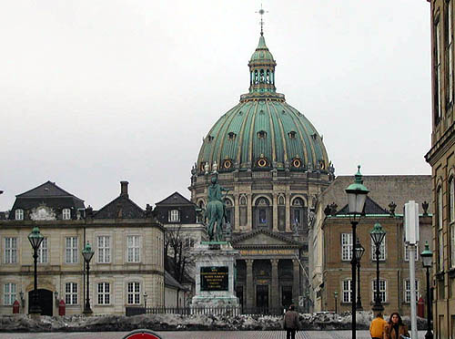 The cathedral and the Royal Palace